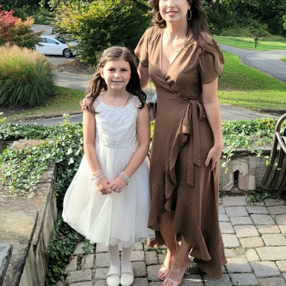 Altard State Springvale Maxi Dress M Brown - Picture 2 of 9